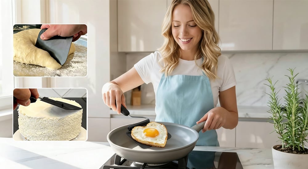 CHUNGSKITCHEN Adjustable Angle Shovel product overview